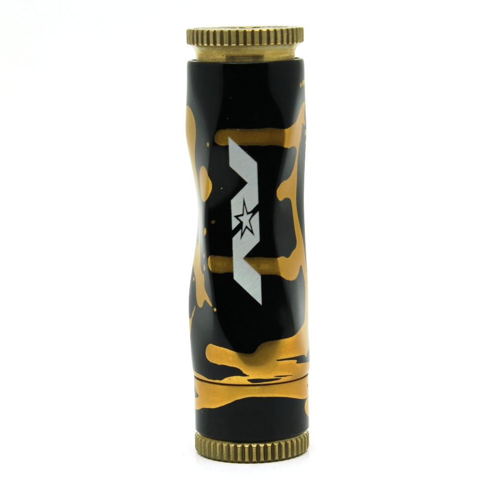Avid Lyfe Gyre Slow Twist Splatter Black with Gold - Vape Juice King