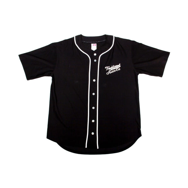 Traditional Juice Co Baseball Jersey black front