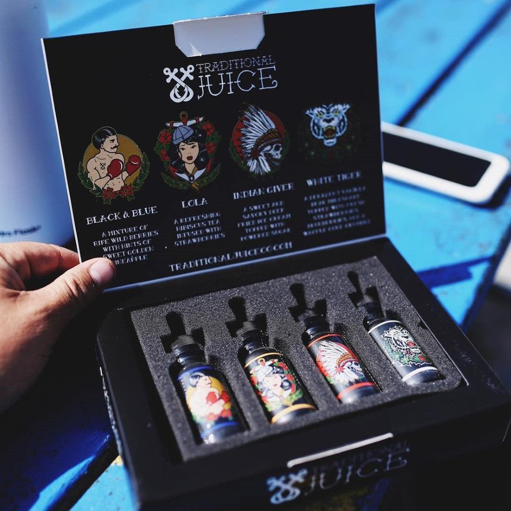 Traditional Juice Co Gift Box Set - Vape Juice King Traditional Juice Co Gift Box Set - Vape Juice King