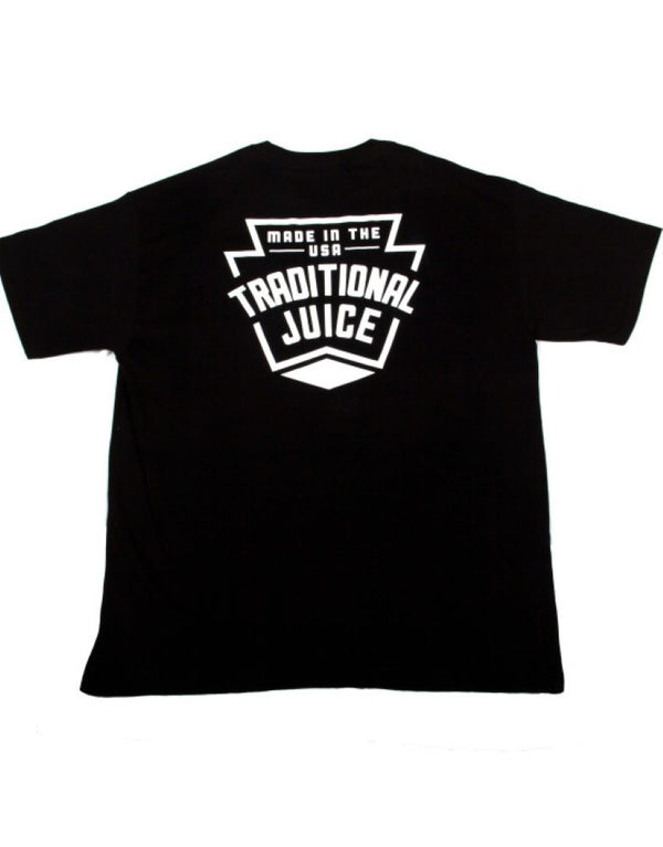 Traditional Juice Co Keystone T-Shirt black back