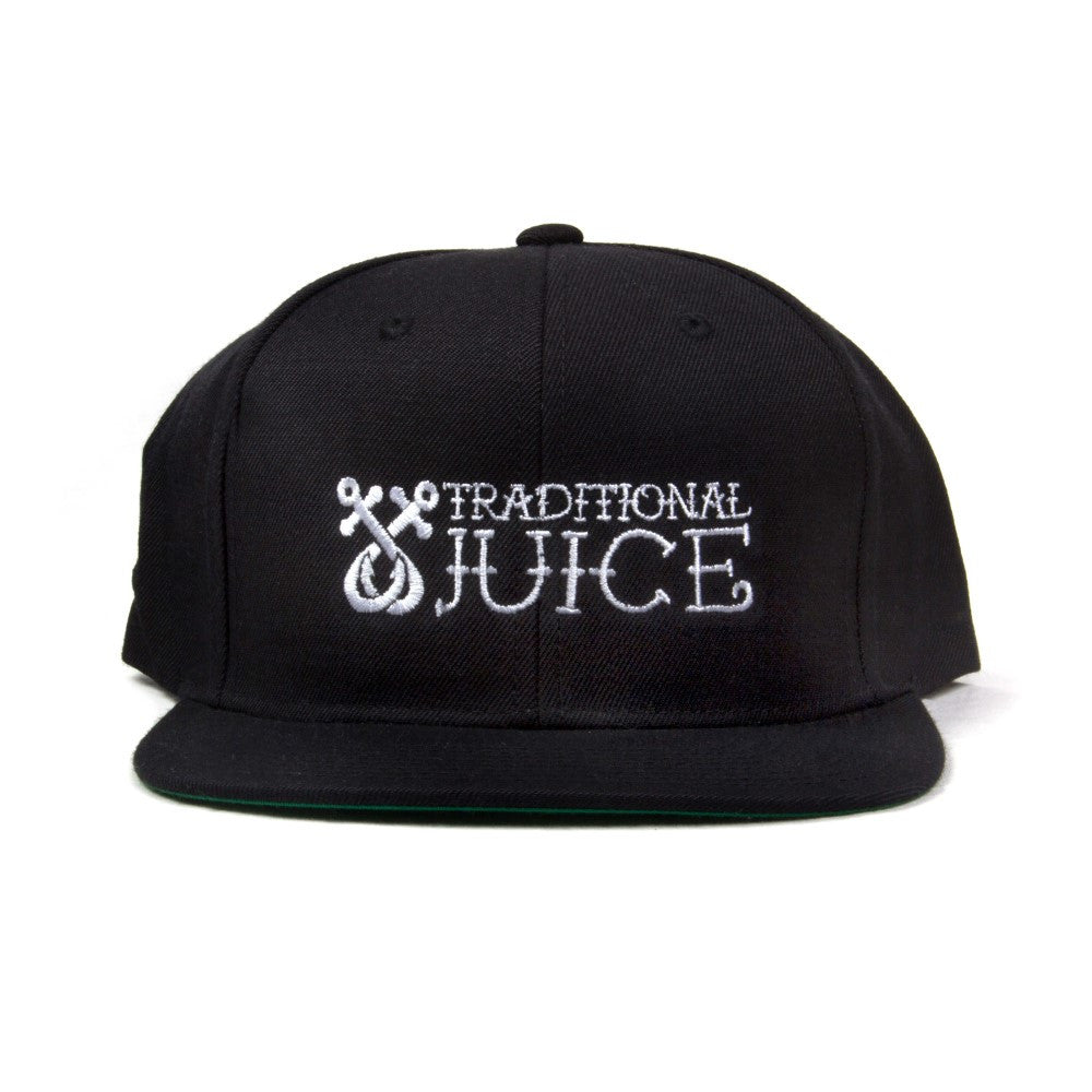 Traditional Juice Co Snapback Regular Logo black