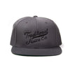 Traditional Juice Co Snapback Script Style gray